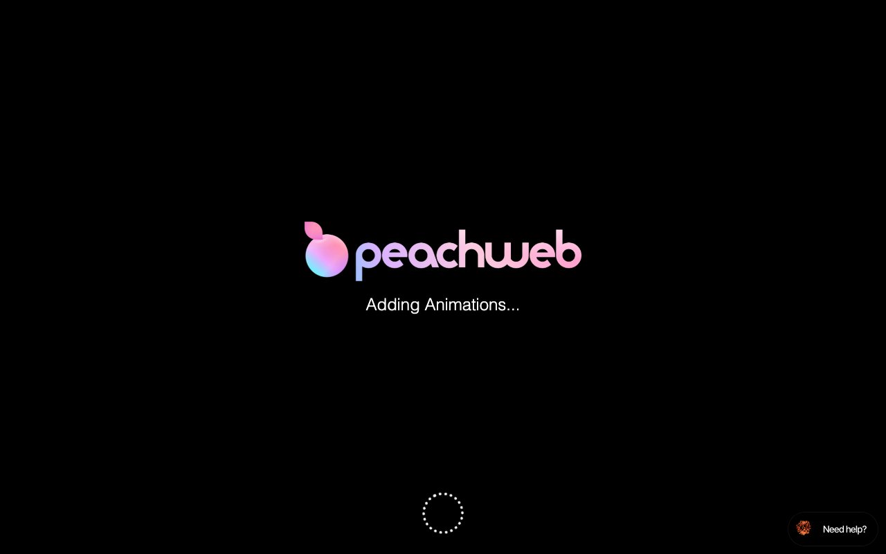 PeachWeb 截图
