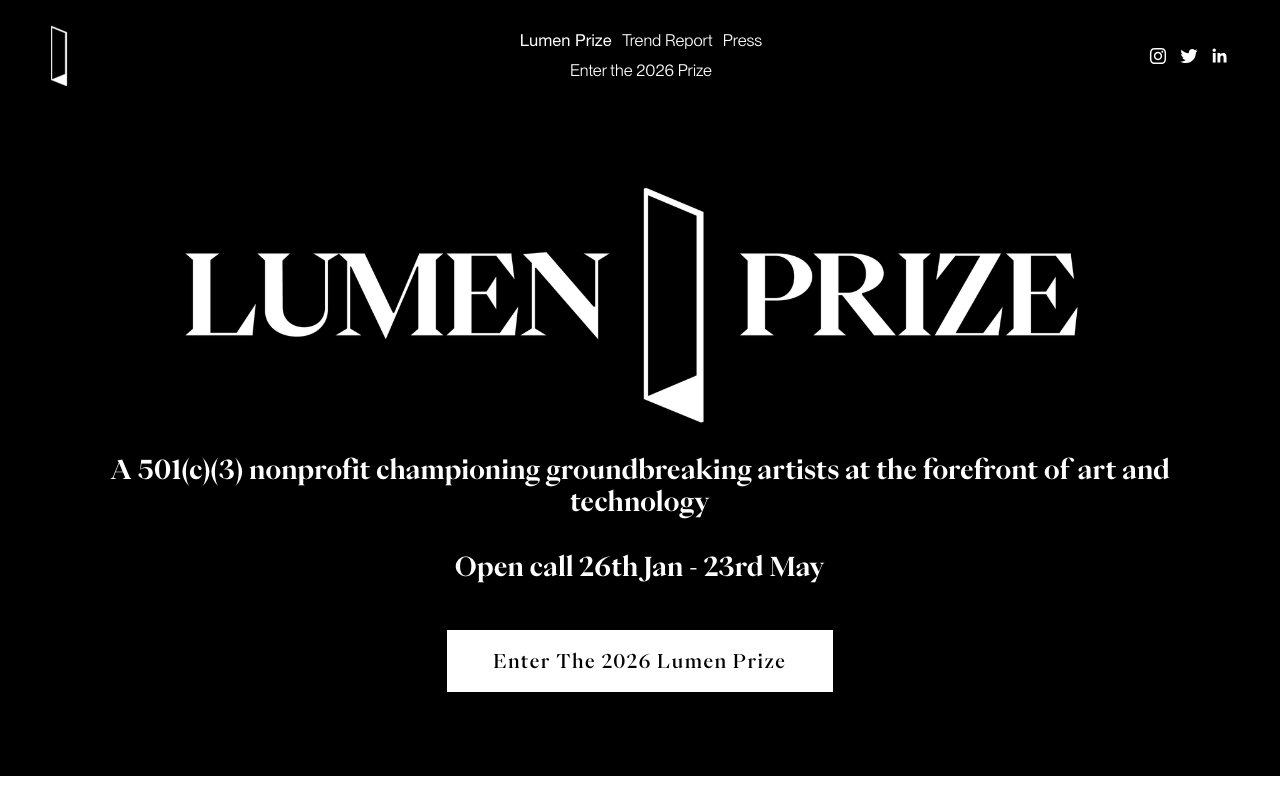 Lumen Prize 截图