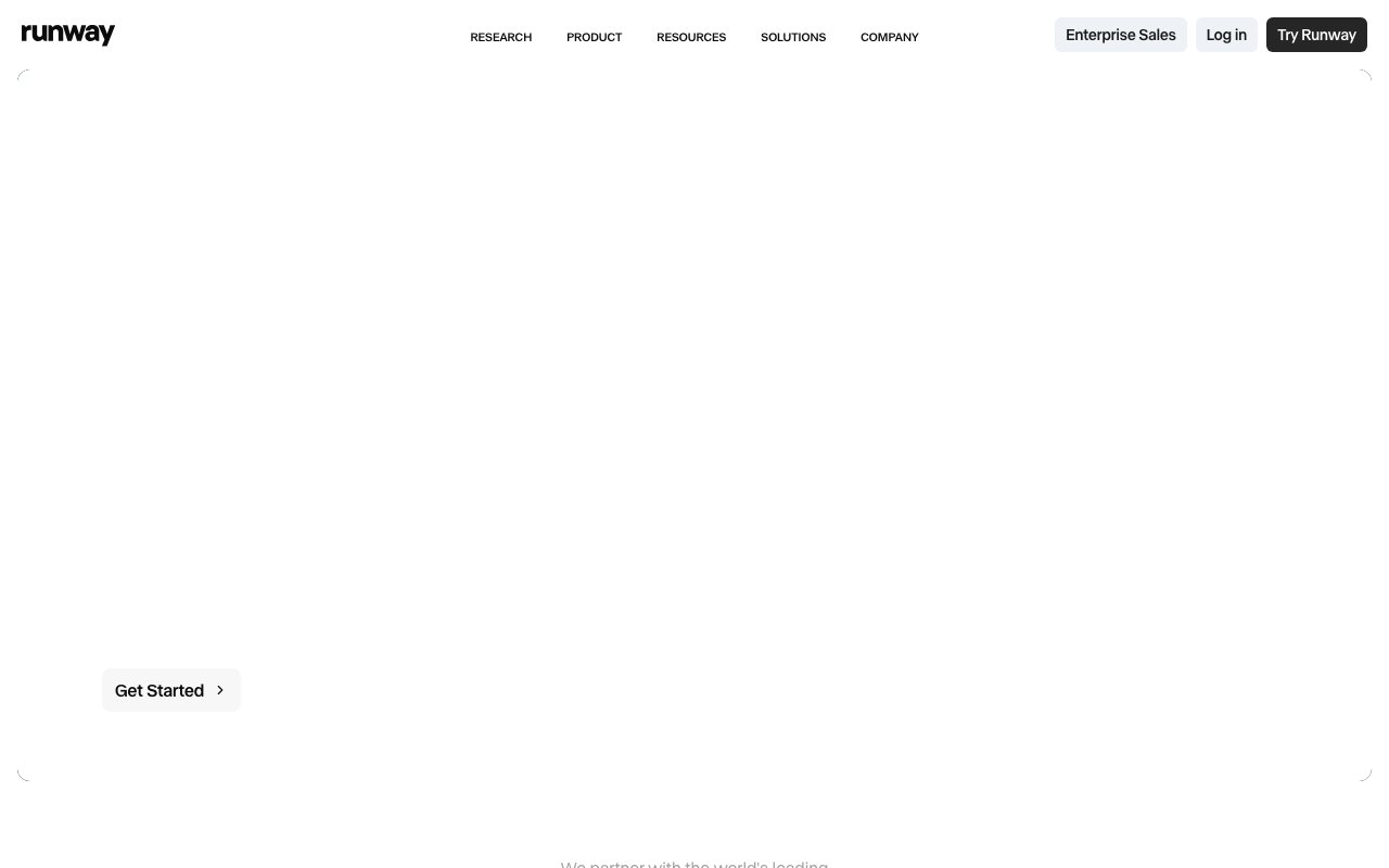 RunwayML 截图