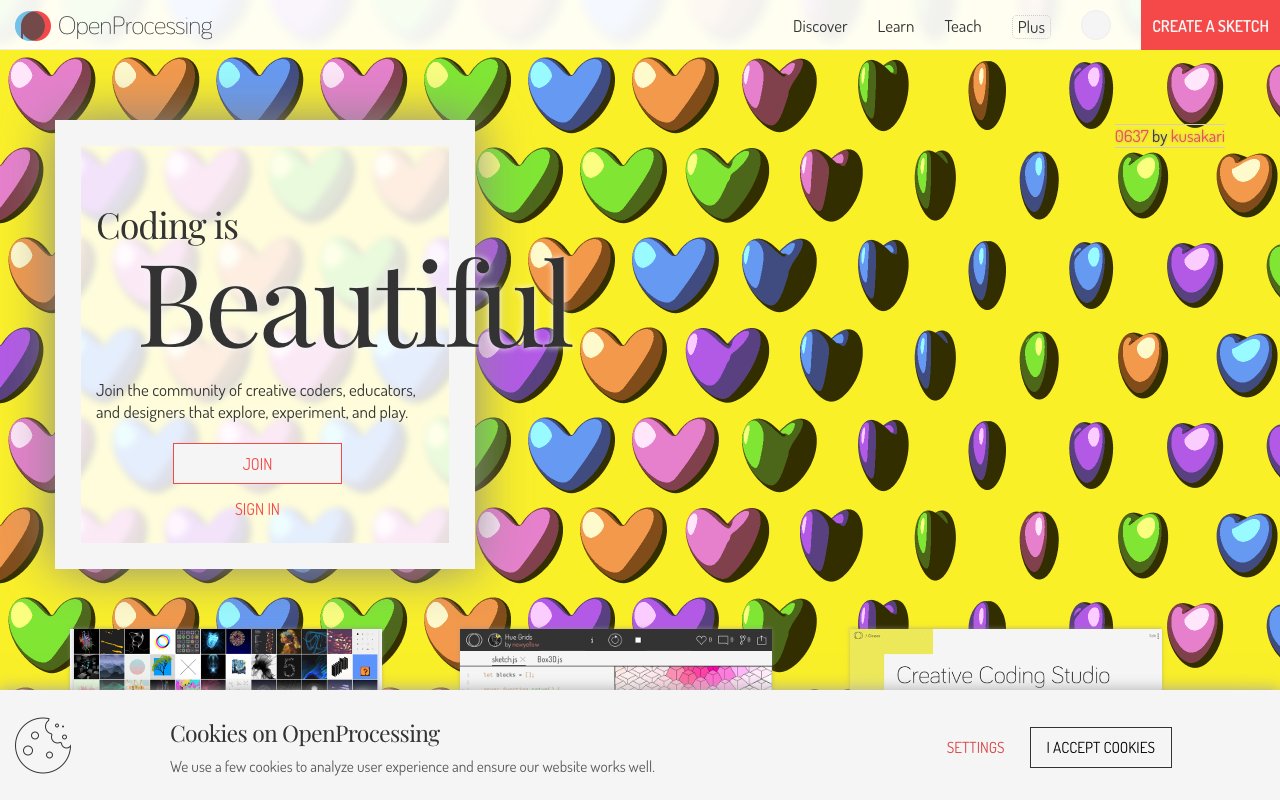 OpenProcessing 截图