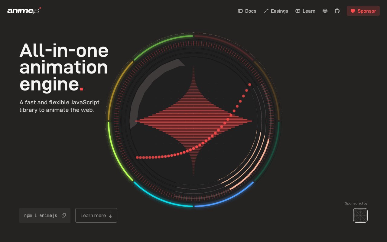 Anime.js 截图