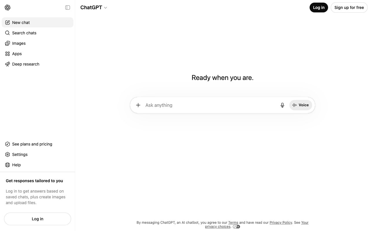 ChatGPT 截图