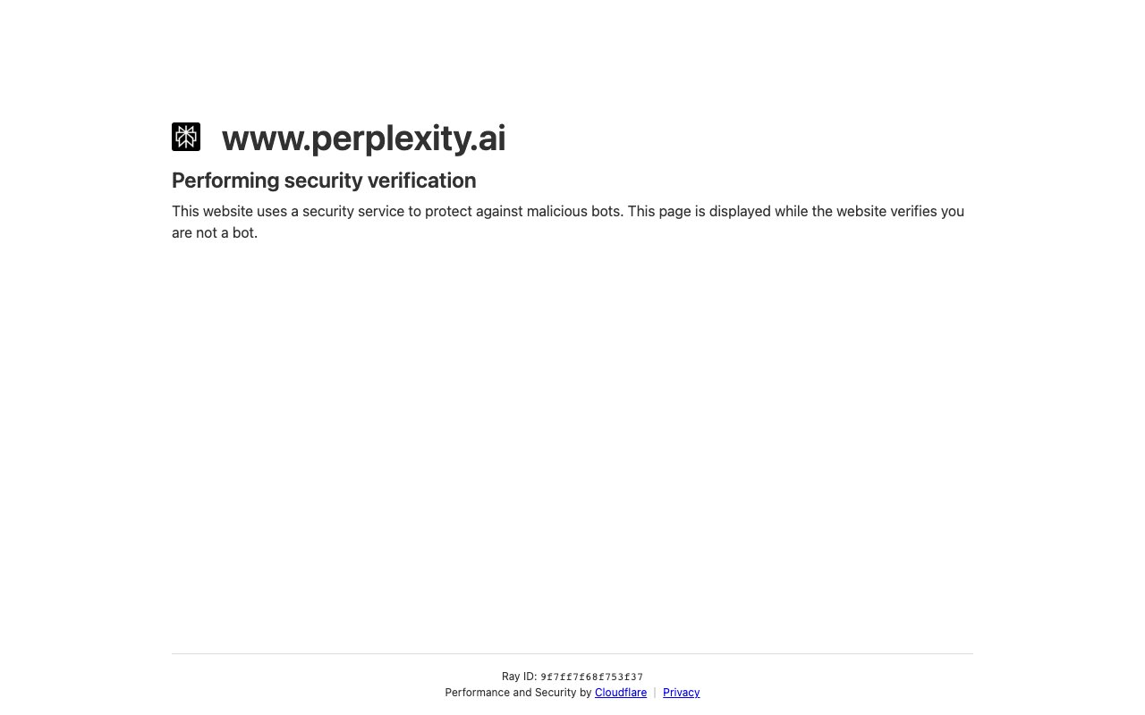 Perplexity AI 截图