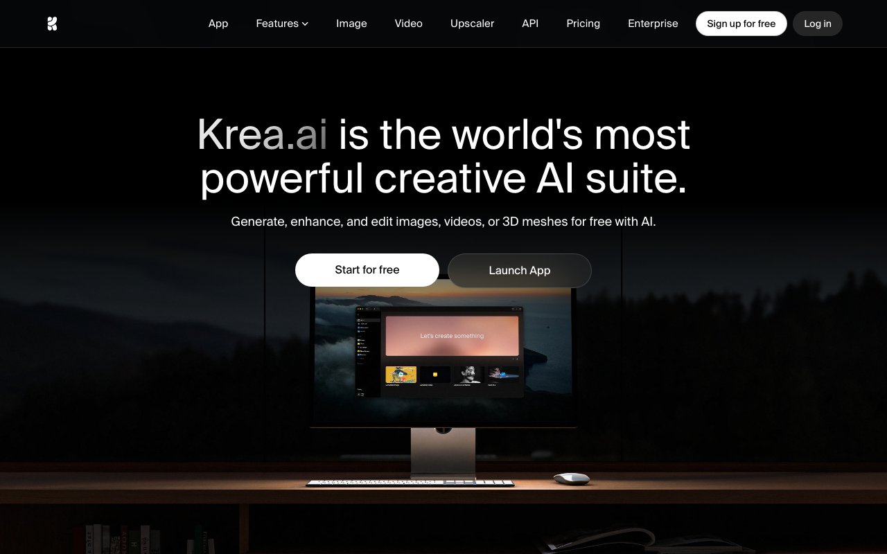 Krea.ai 截图
