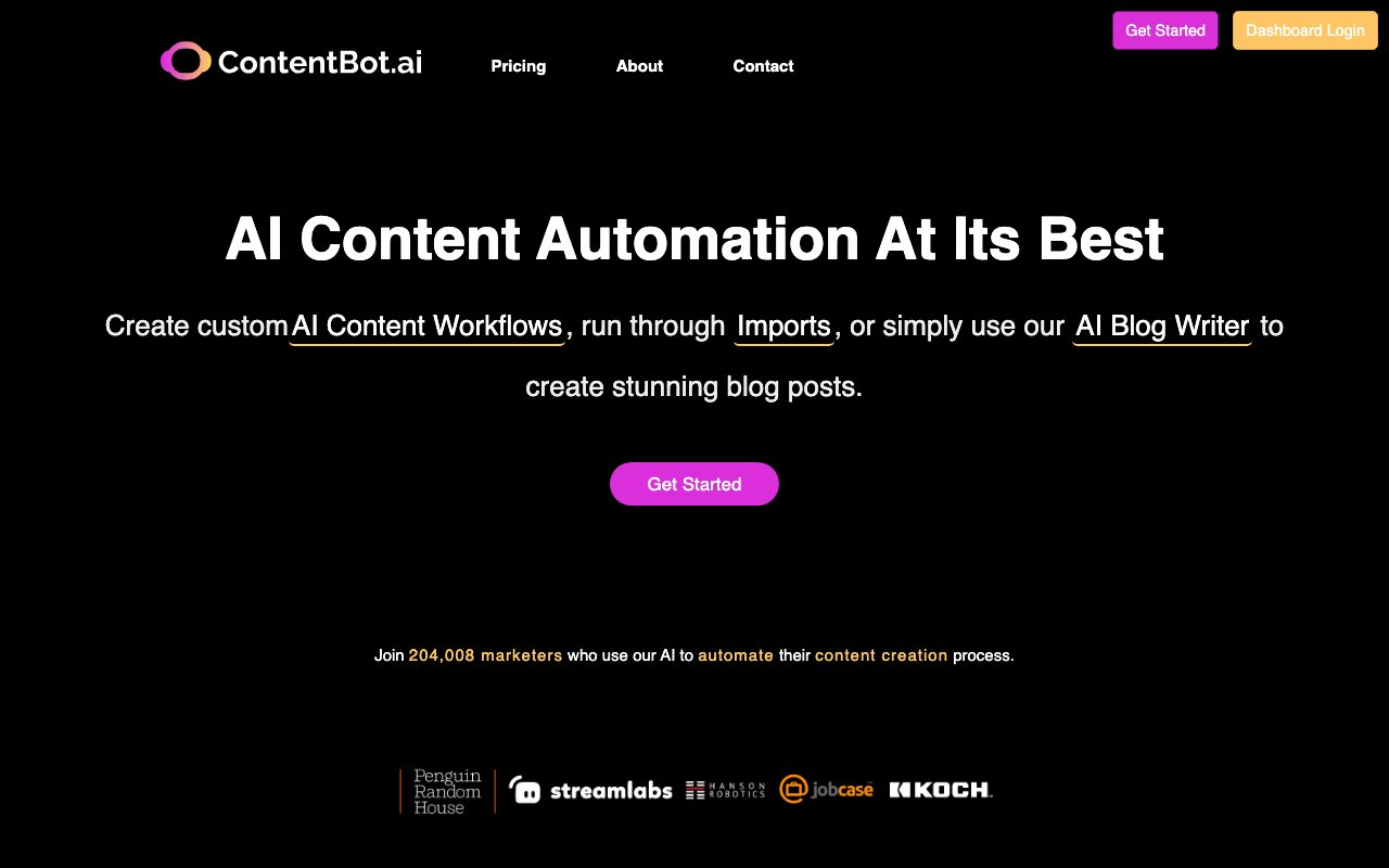 ContentBot.ai 截图