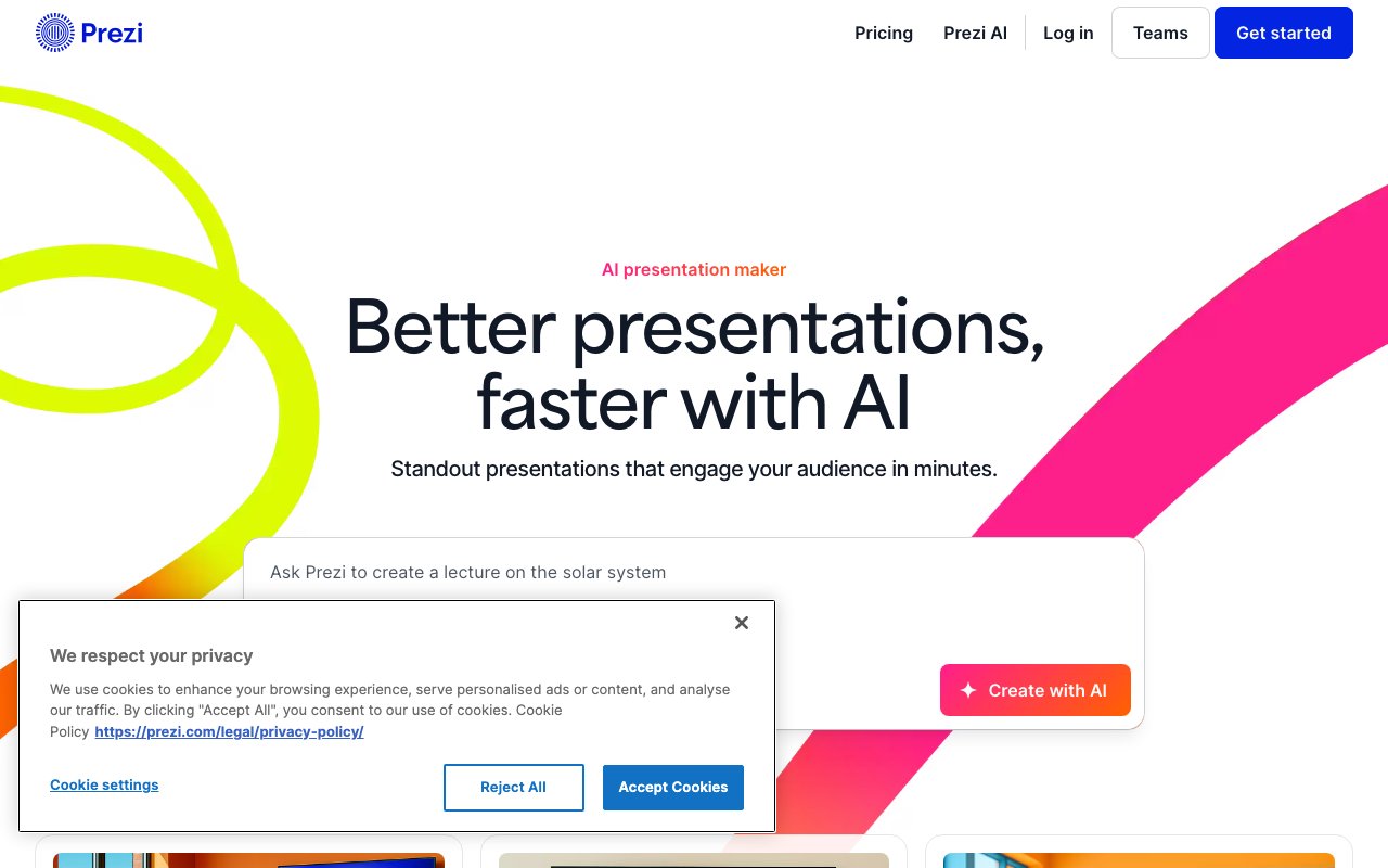 Prezi 截图