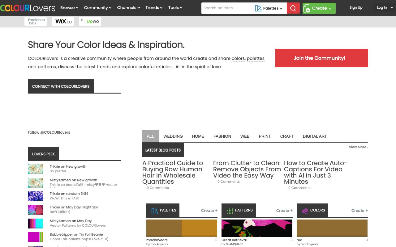 COLOURlovers 截图