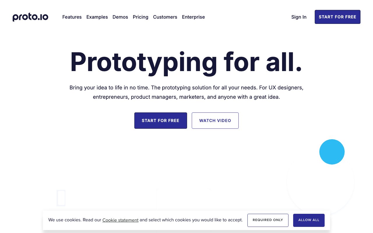 Proto.io 截图