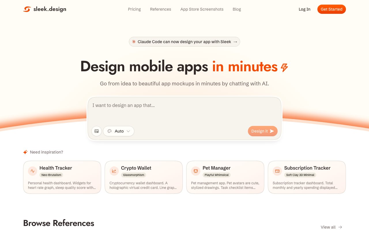 Sleek 截图