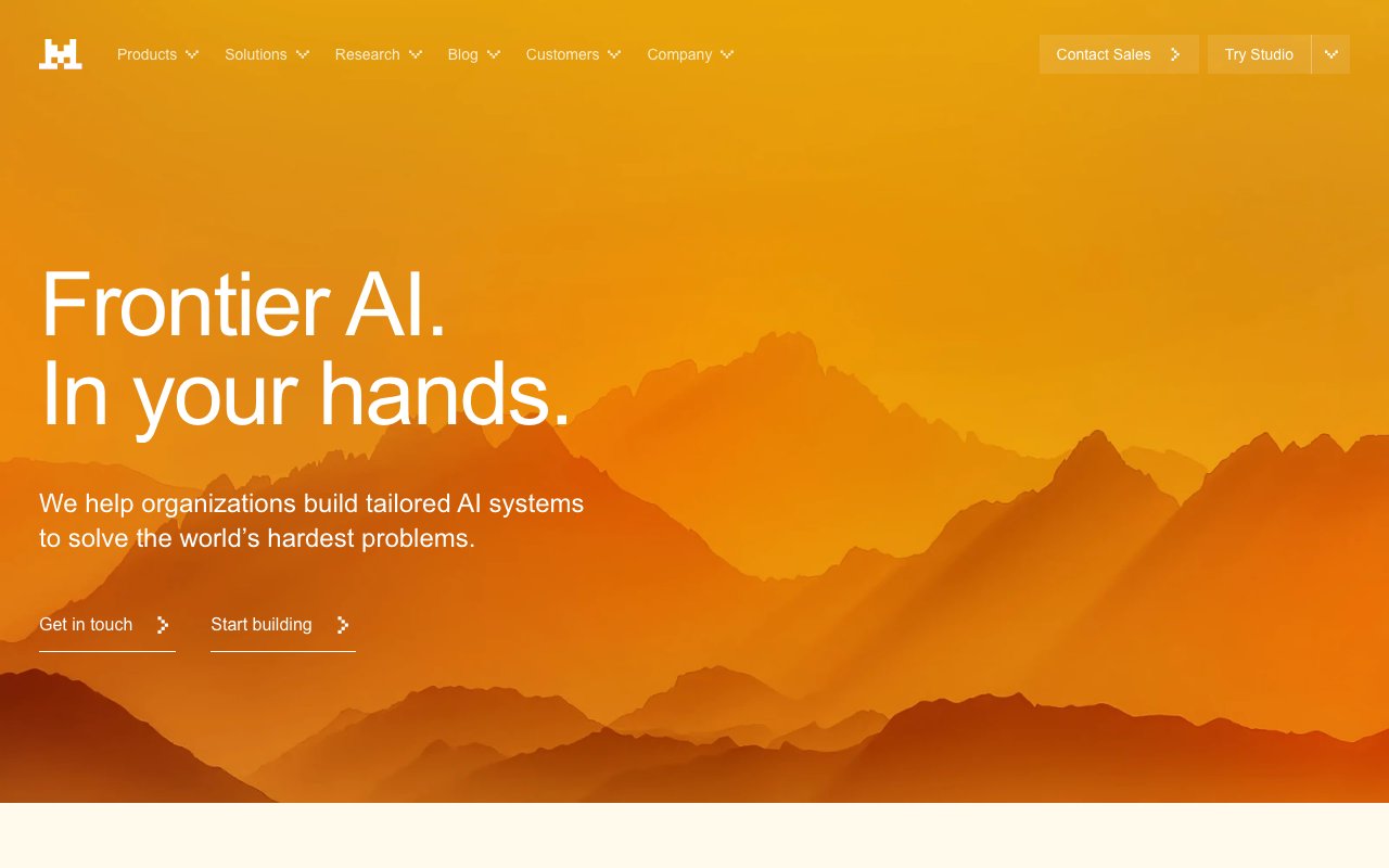 Mistral AI 截图