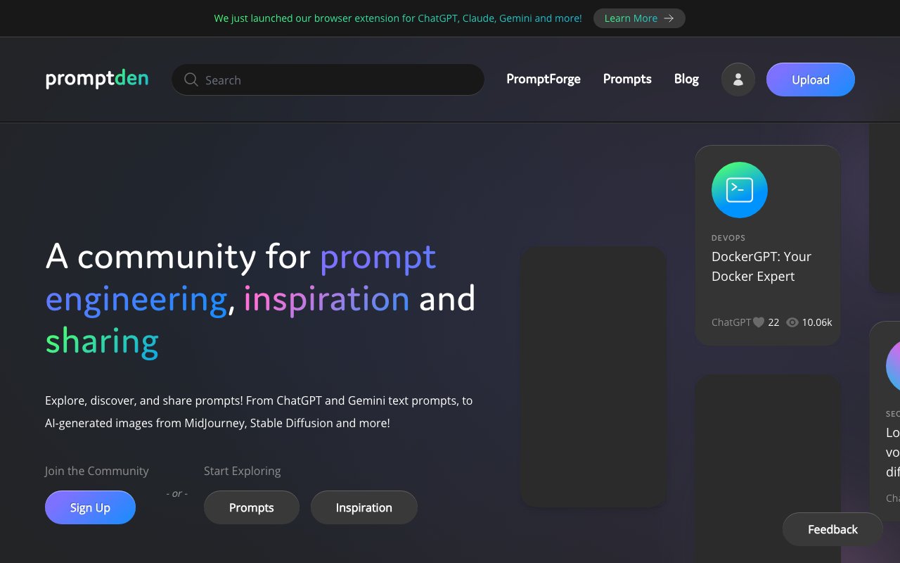 PromptDen 截图
