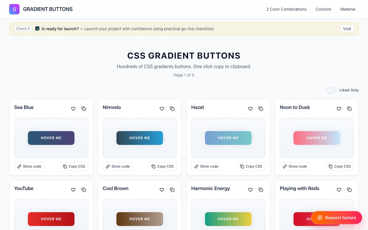 Gradient Buttons 截图