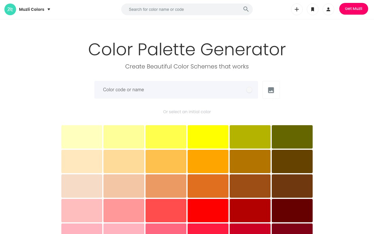 Muzli Colors 截图