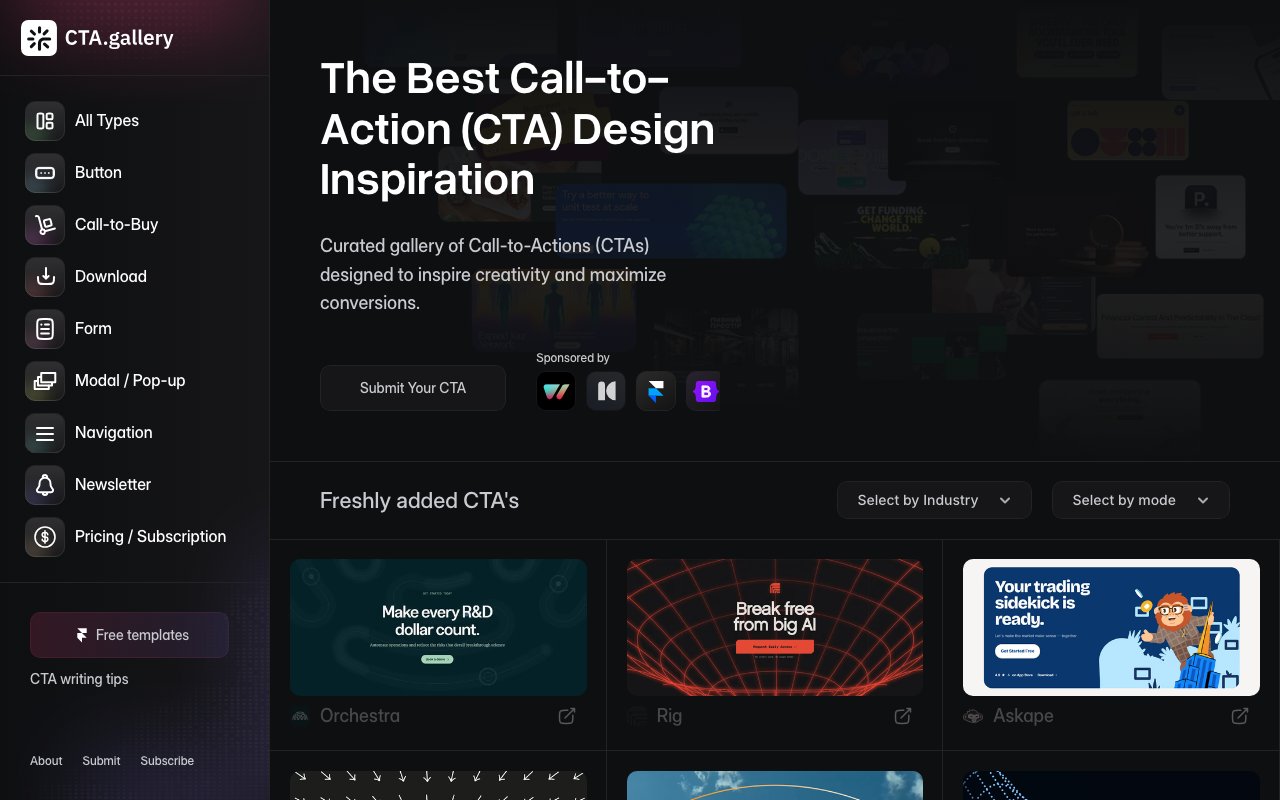 CTA.gallery 截图