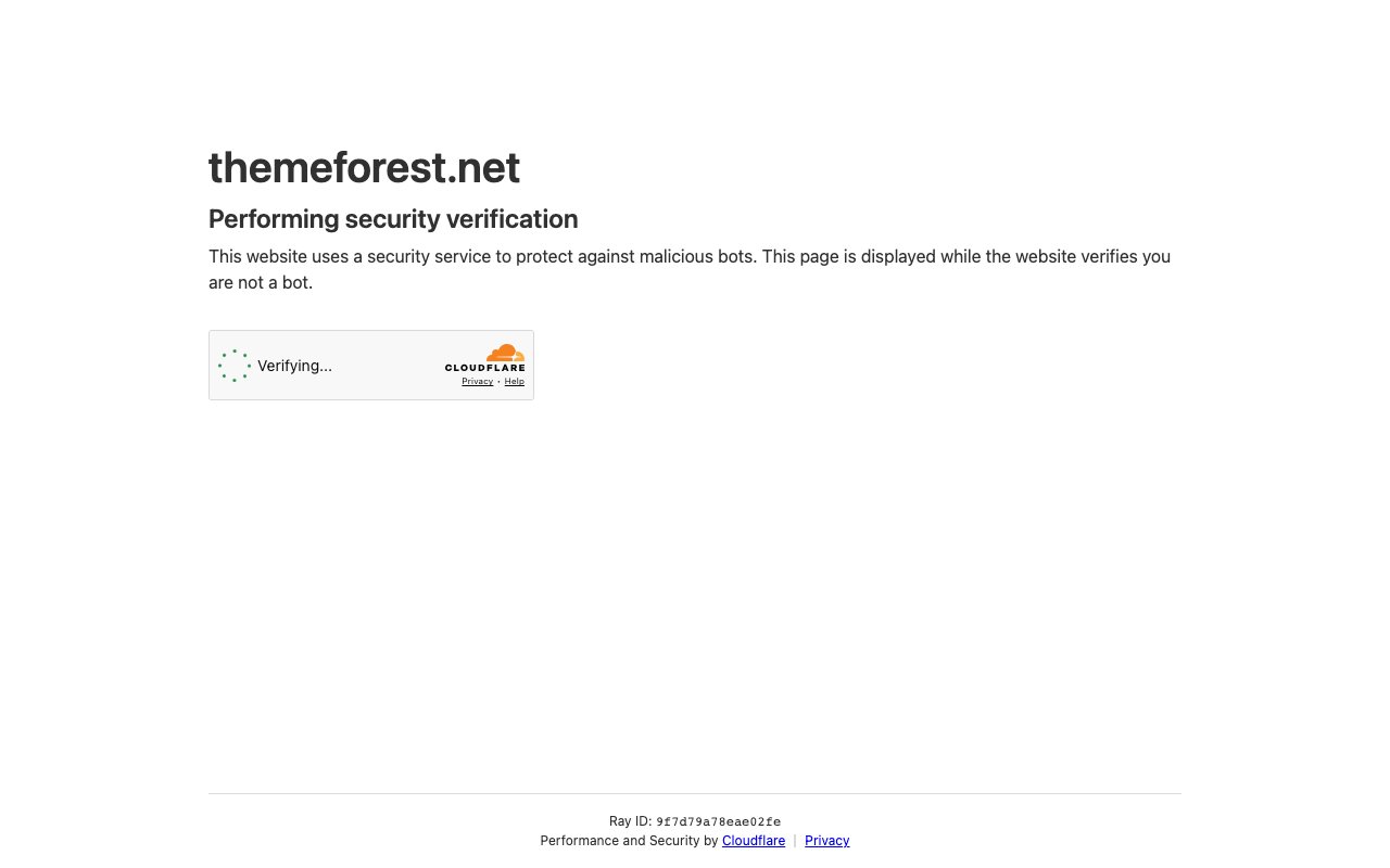 ThemeForest 截图