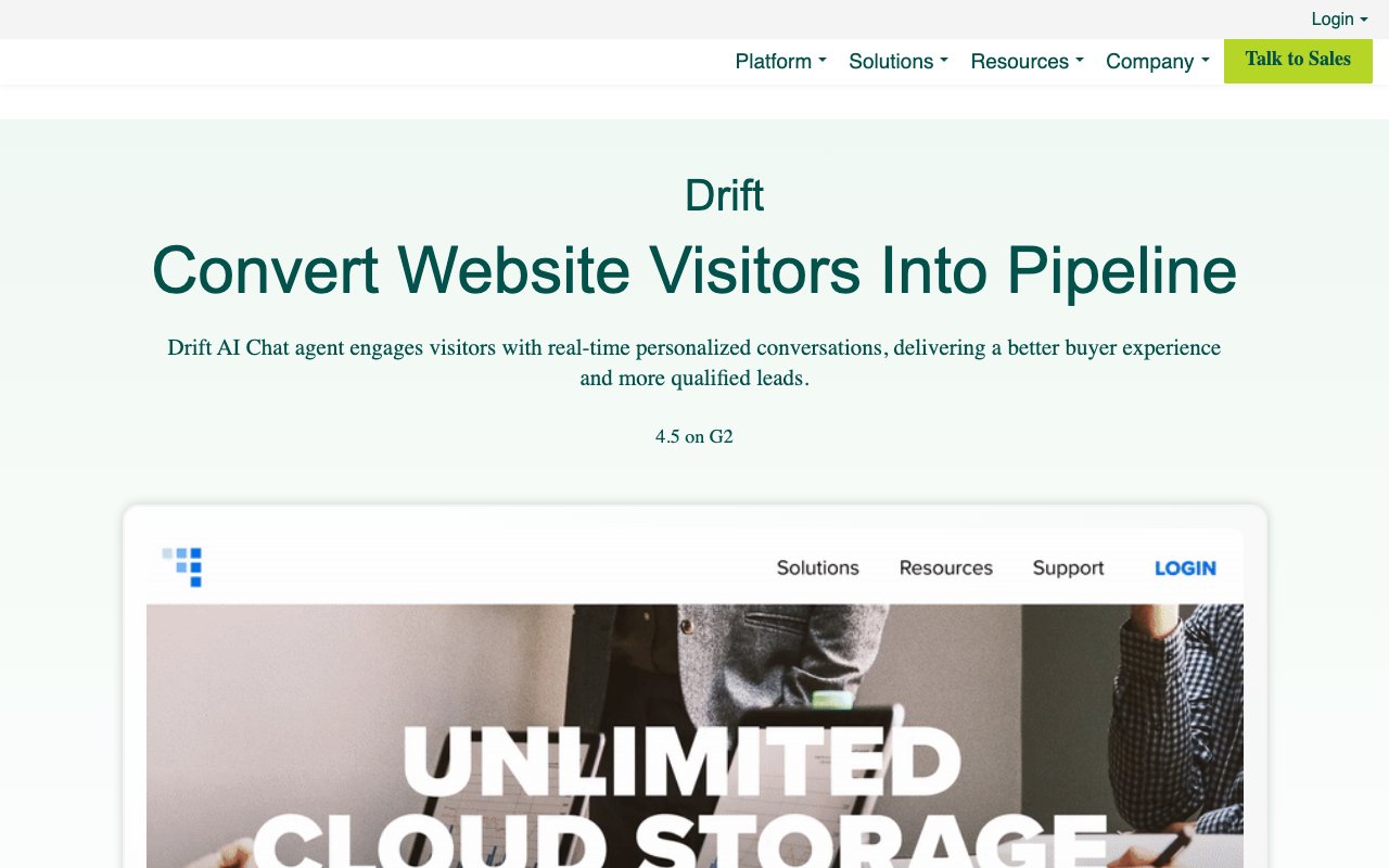 Drift 截图